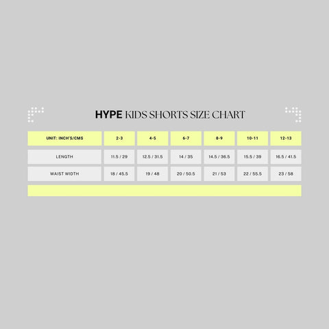 Hype Shorts - Kids - Electric Blue