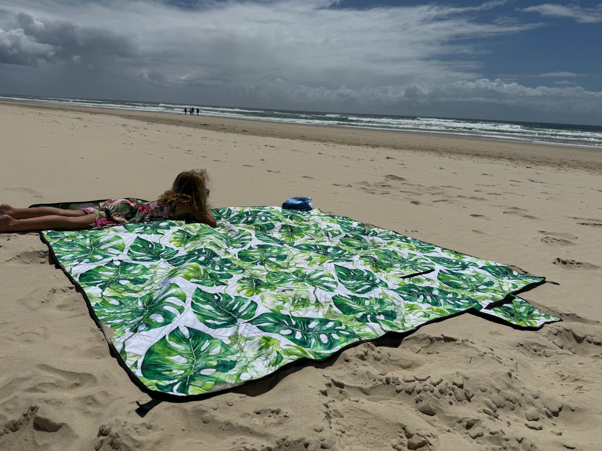 Picnic Blanket Tropical Fern